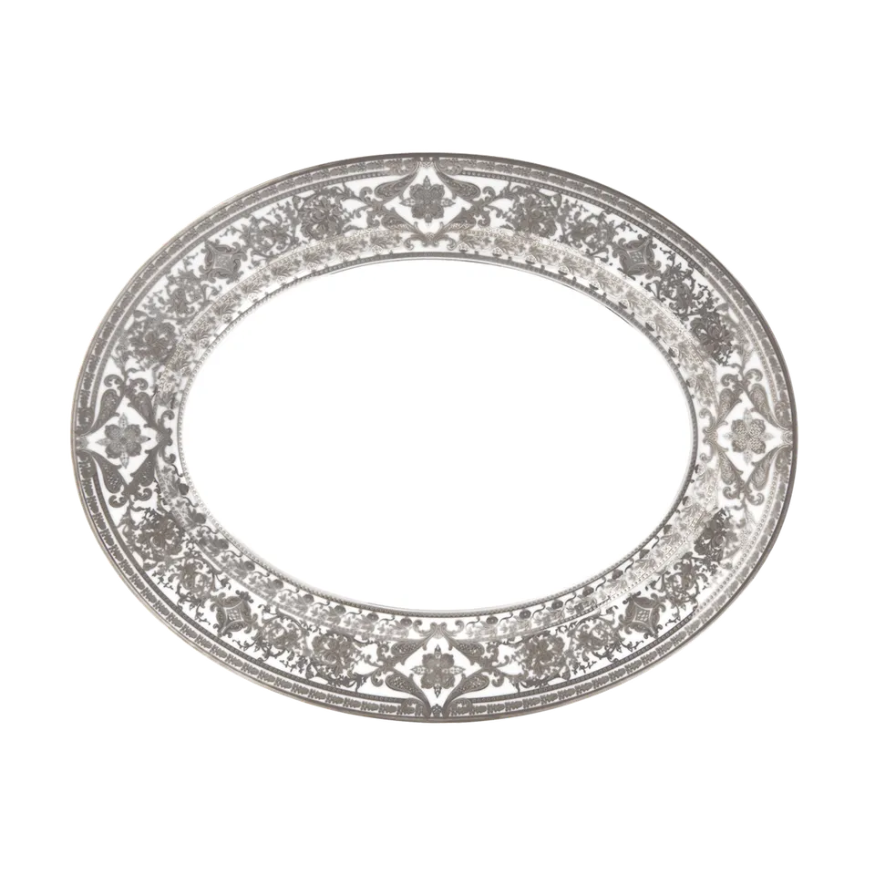 haviland-limoges-matignon-wei-platin-ovale-platte image 1