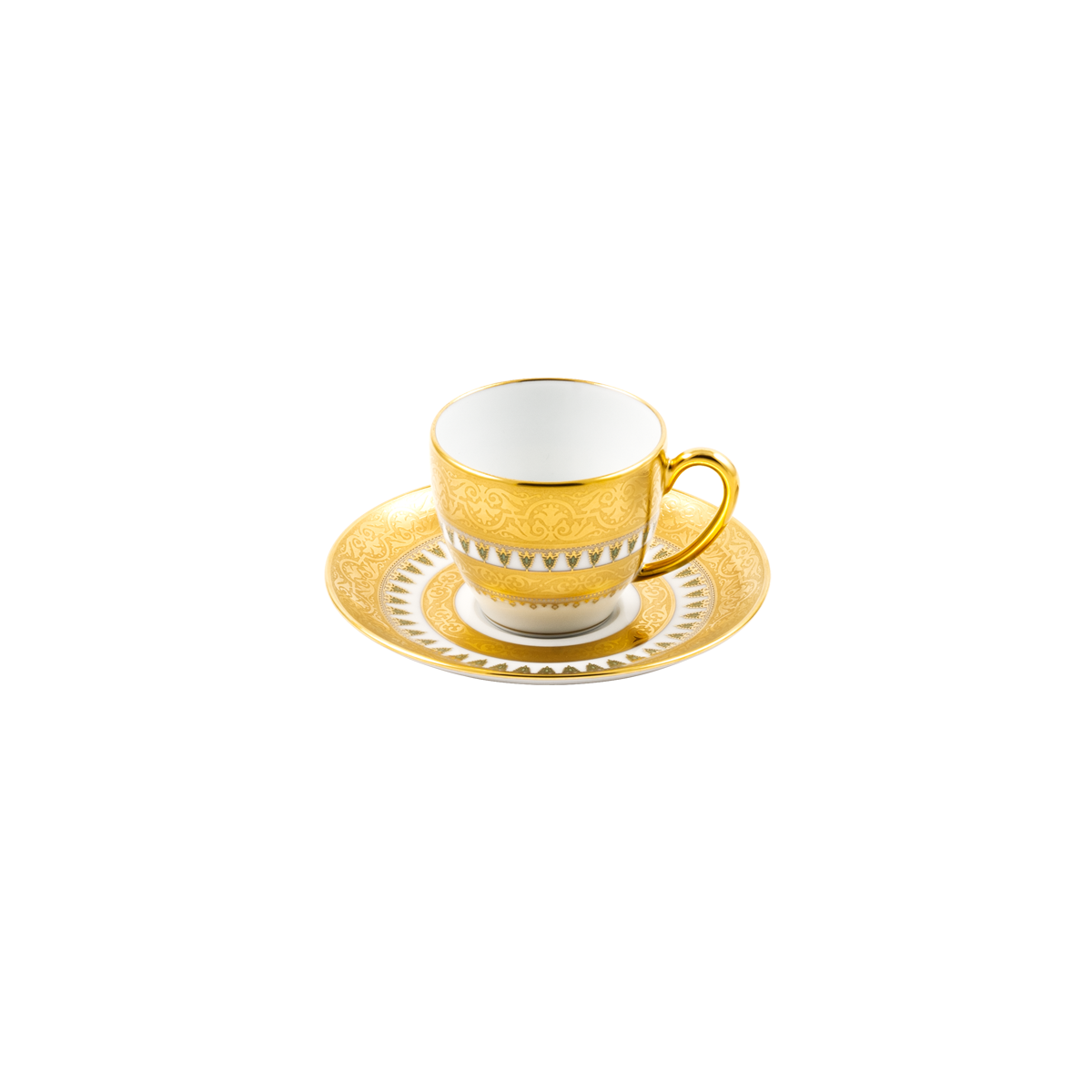 haviland-limoges-matrah-tasse-mit-untertasse-kaffee-aus-porzellan image 1