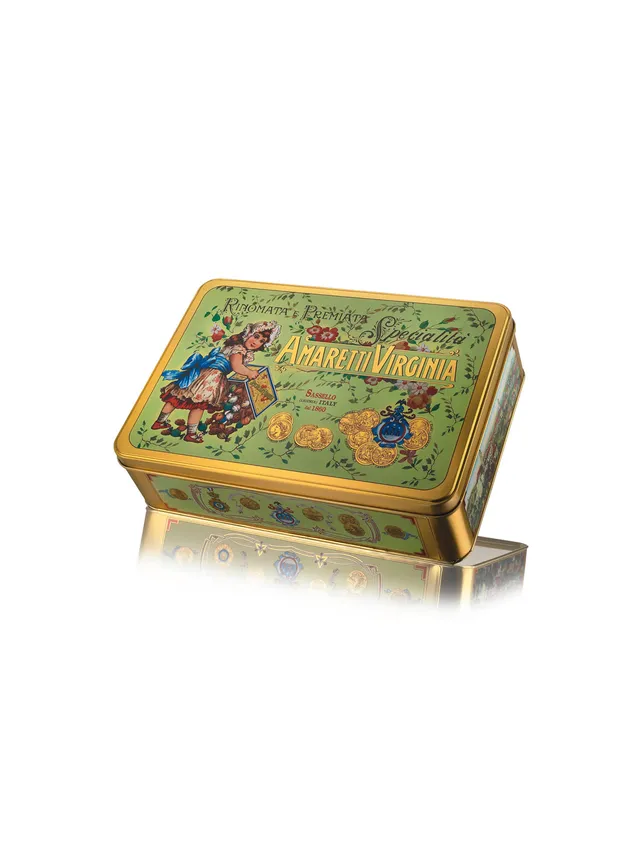 virginia-amaretti-amaretti-classici-metallbox-350g image 1
