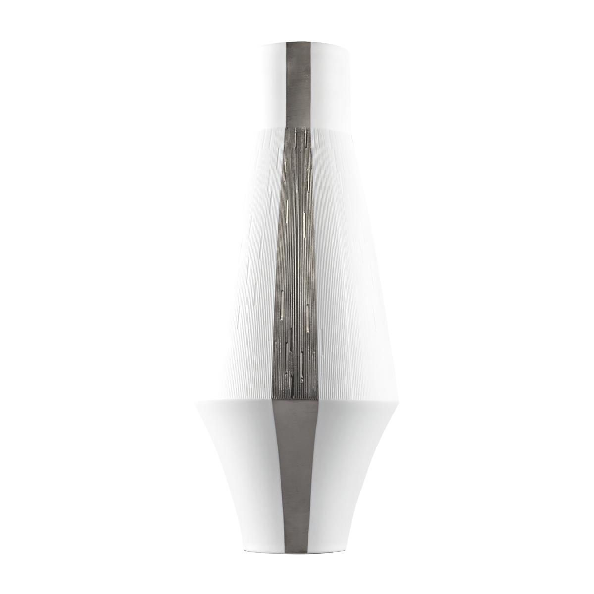 haviland-limoges-infini-platin-vase-gro-es-modell-porzellanvase image 1