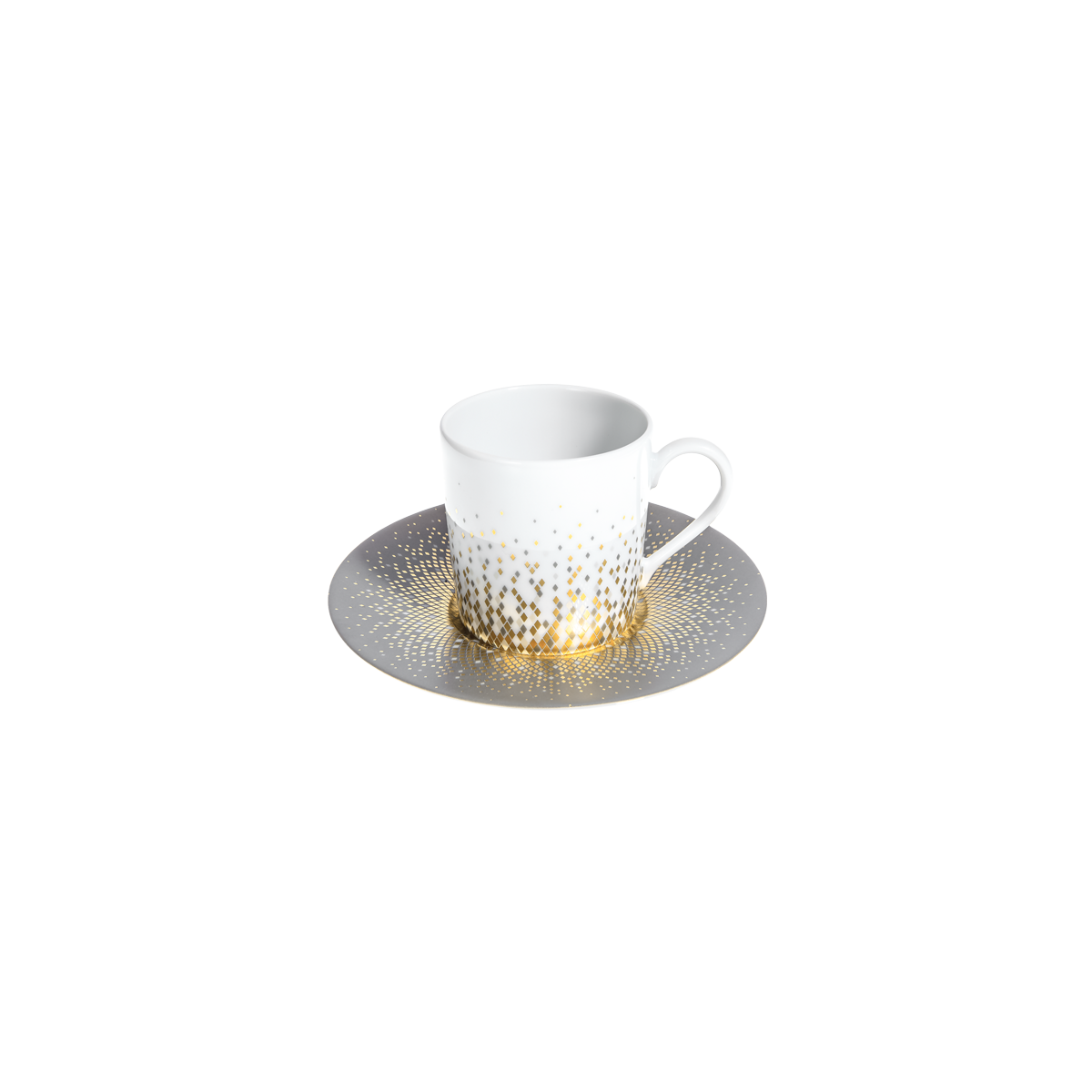 haviland-limoges-souffle-d-or-tasse-und-untertasse-kaffee image 1