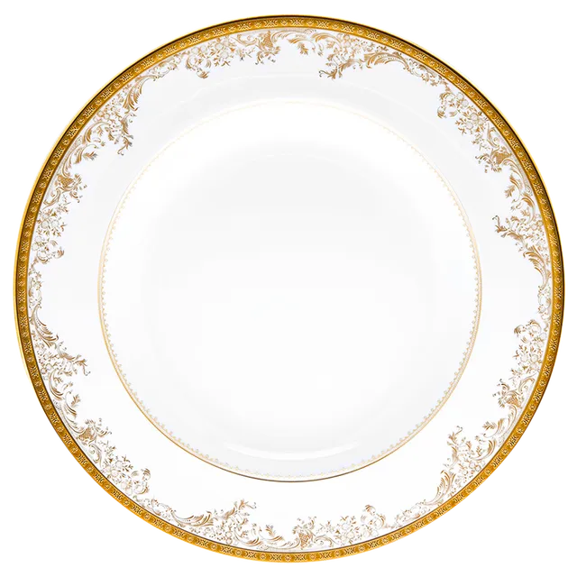 haviland-limoges-diplomate-plat-rond-creux-runde-tiefe-servierplatte image 1