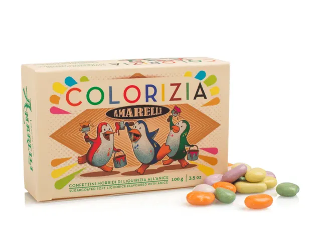 amarelli-colorizia-anis-100-g-dragierte-lakritze image 1