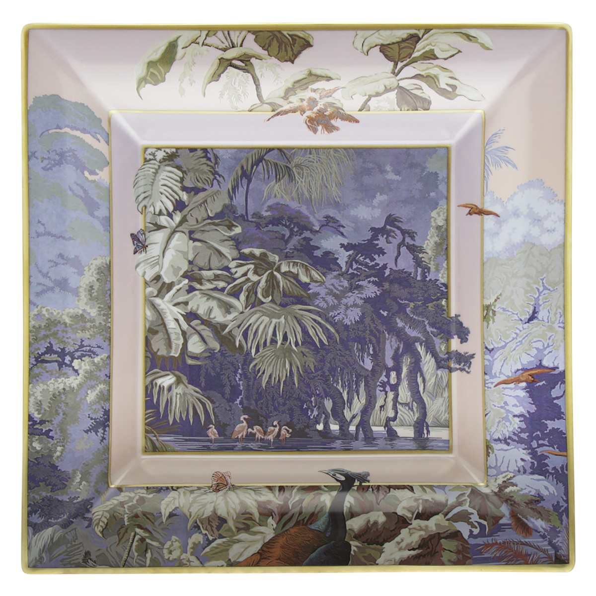 haviland-limoges-vide-poches-le-br-sil-manufacture-zuber-grand-mod-le image 1