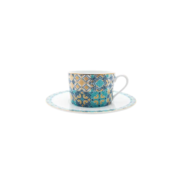 haviland-limoges-portofino-teetasse-mit-untertasse image 1