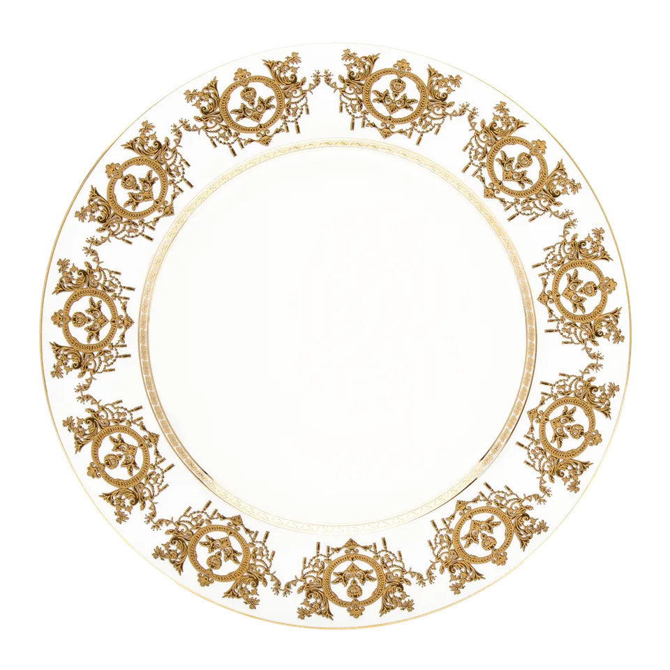 haviland-limoges-ritz-imp-rial-wei-speiseteller-ritz-paris image 1