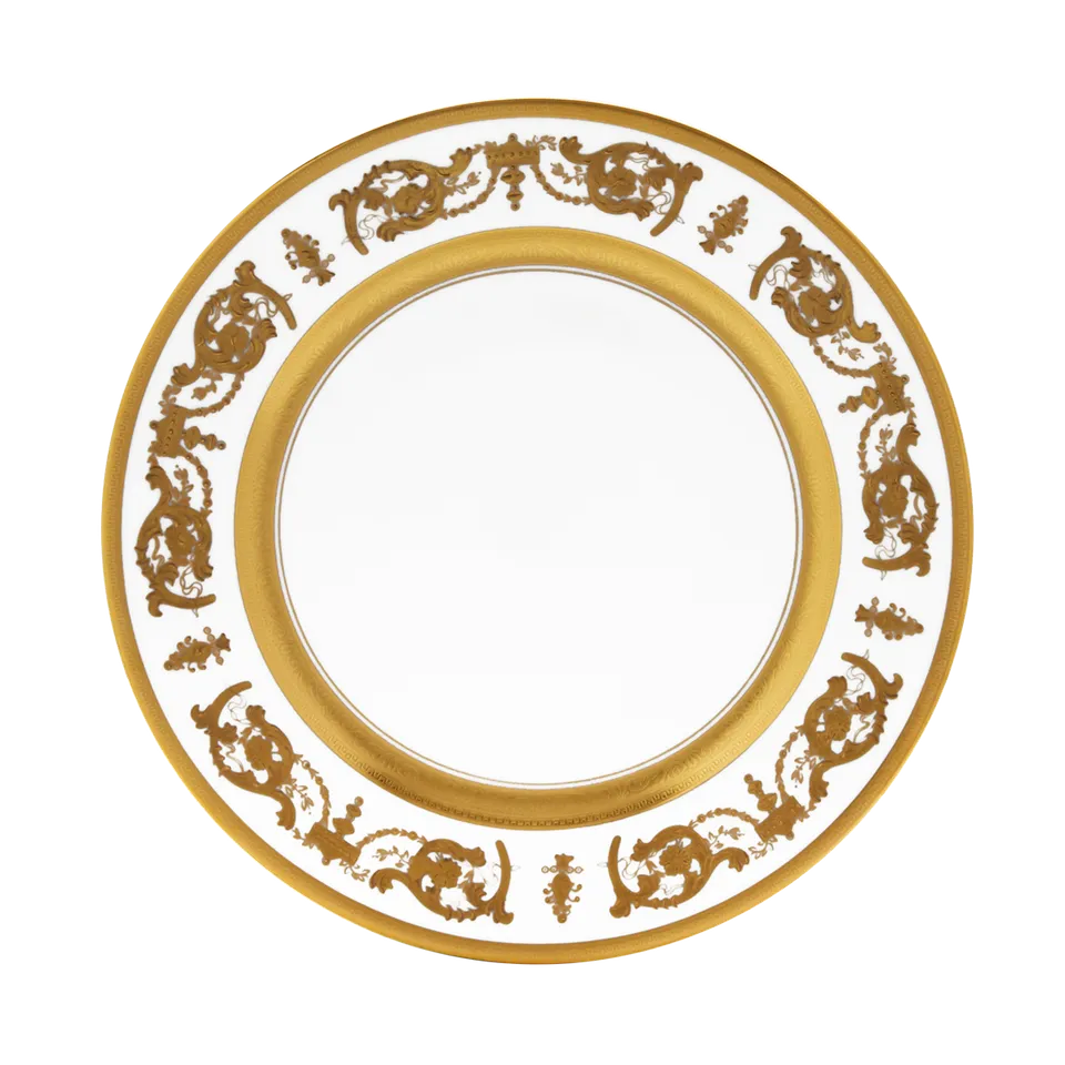 haviland-limoges-imp-rator-wei-gold-speiseteller image 1