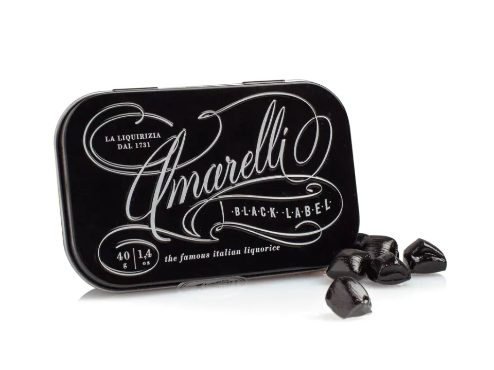 amarelli-black-label-r-glisse-pure-glutenfrei-40g image 1