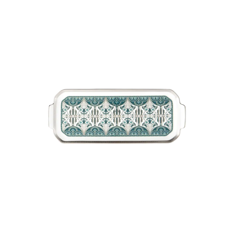 haviland-limoges-r-ves-du-nil-vert-platine-kuchenplatte image 1