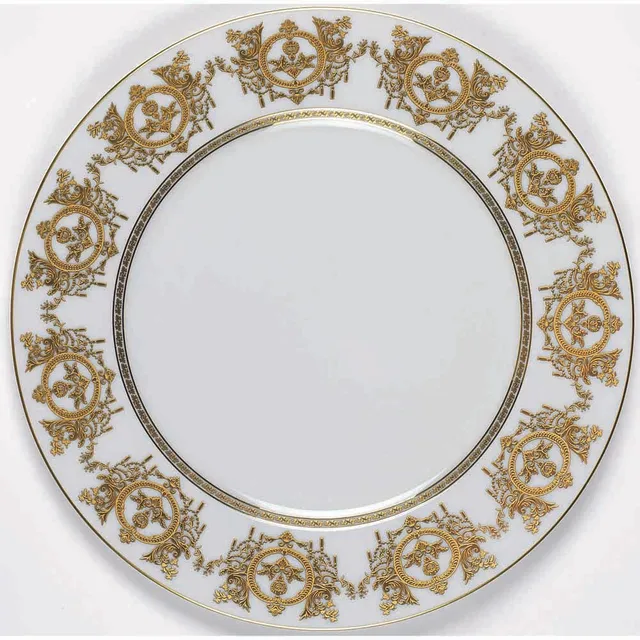 haviland-limoges-pr-sentierteller-ritz-imp-rial-blanc-ritz-paris-porzellan image 1