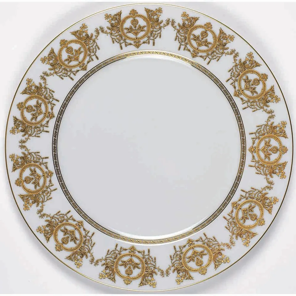 haviland-limoges-pr-sentierteller-ritz-imp-rial-blanc-ritz-paris-porzellan image 1