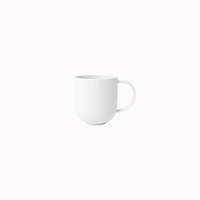 haviland-limoges-infini-blanc-mug image 1