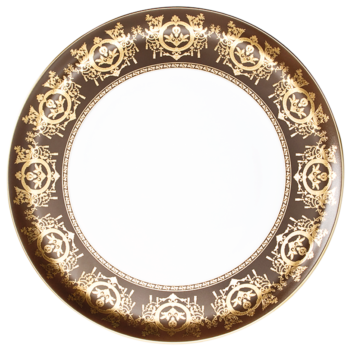 haviland-limoges-tarteplatte-ritz-imp-rial-bronze-ritz-paris image 1