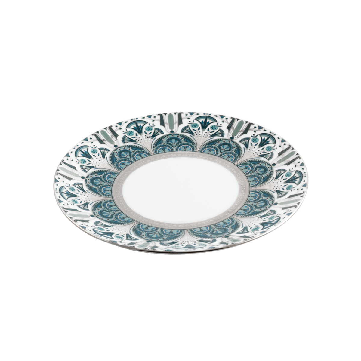 haviland-limoges-assiette-r-ves-du-nil-vert-platine-dessertteller-21cm image 2