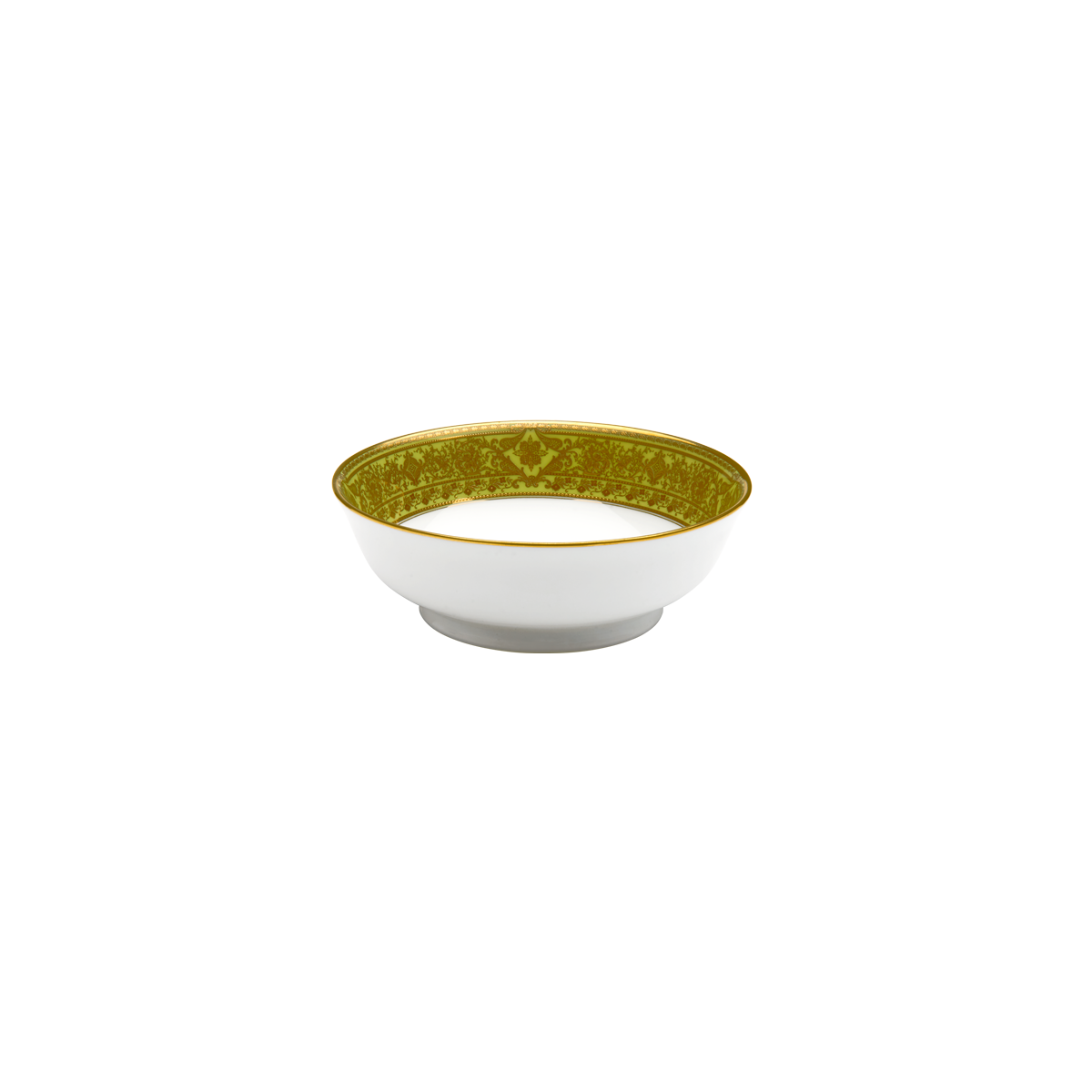 haviland-limoges-matignon-coupelle-fruits-vert-pomme-or image 1