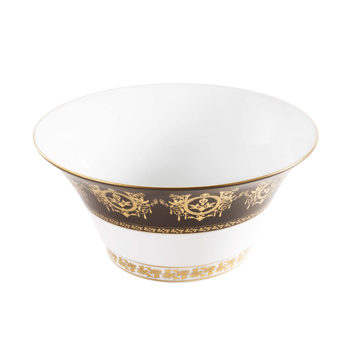 haviland-limoges-ritz-imp-rial-bronze-saladier-salatsch-ssel-ritz-paris image 1
