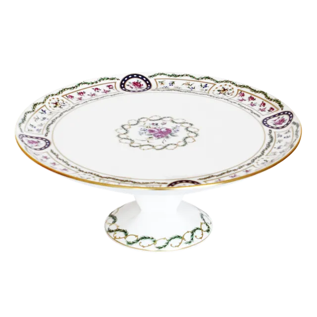 haviland-limoges-louveciennes-plat-tarte-sur-pied-tortenplatte image 1
