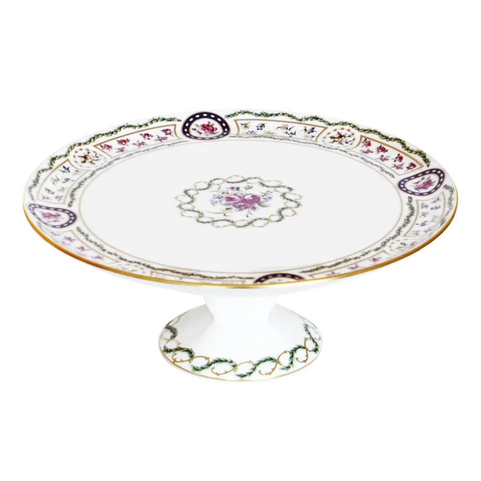 haviland-limoges-louveciennes-plat-tarte-sur-pied-tortenplatte image 1