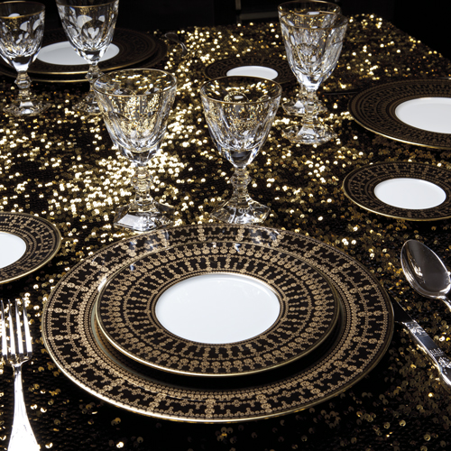 haviland-limoges-tiara-noir-sauciere-mit-platin image 2