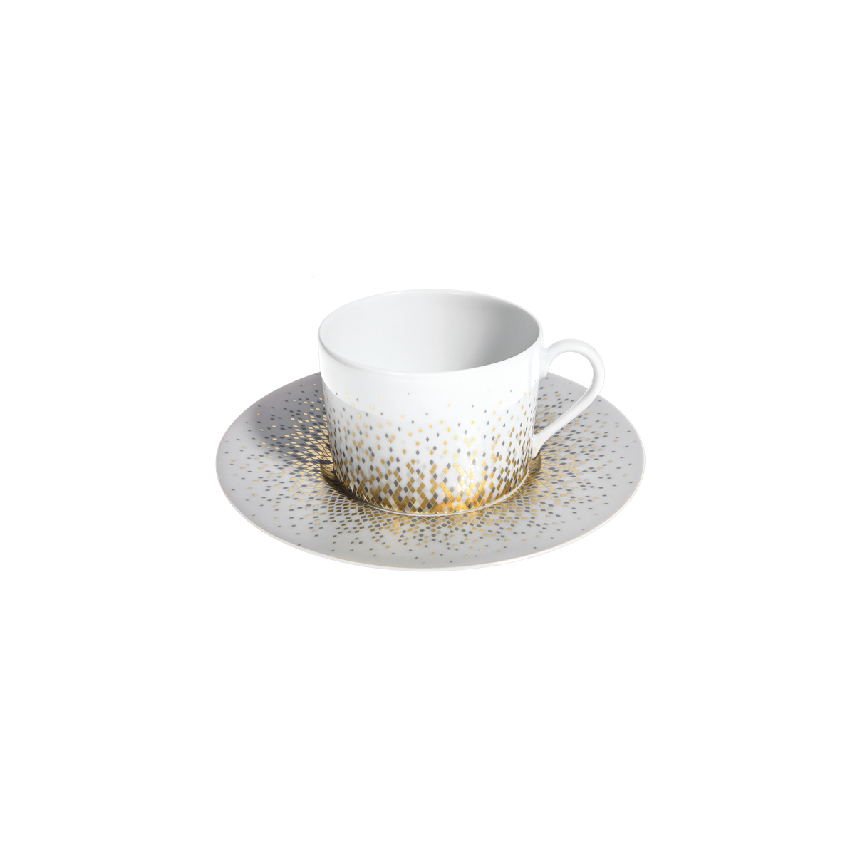 haviland-limoges-souffle-d-or-teetasse-mit-untertasse image 1